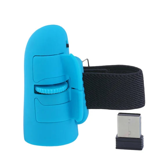 Universal 2.4GHz USB Wireless Finger Rings Optical Mini Mouse