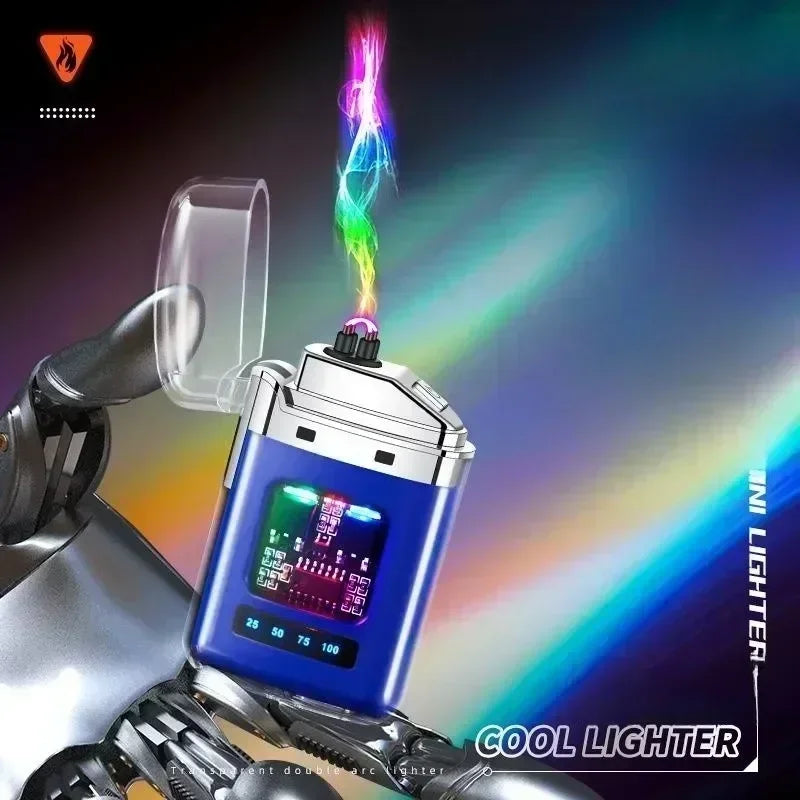 Electric Double Arc USB Rechargeable Lighter Plasma