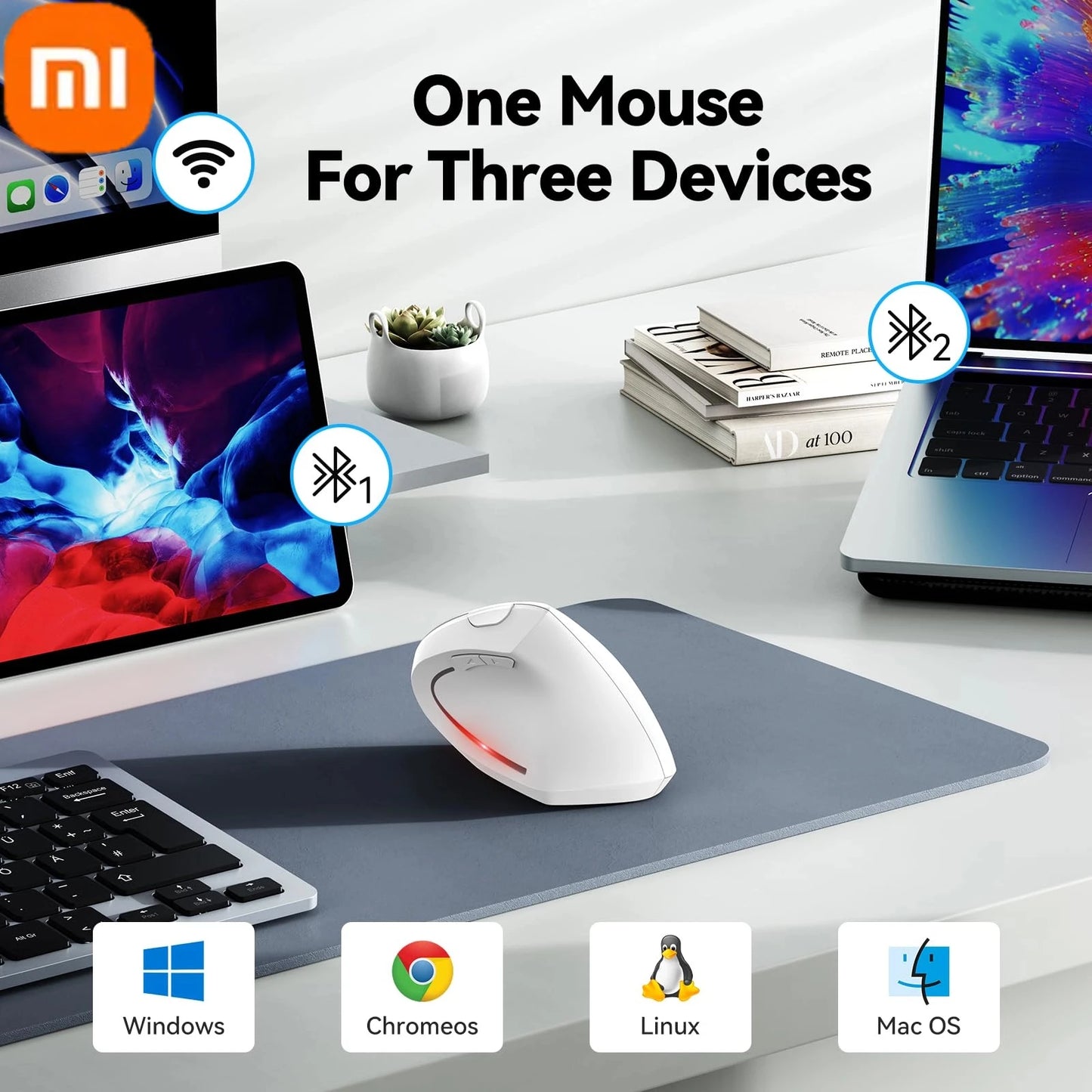 XIAOMI Ergonomic Mouse Wireless Bluetooth