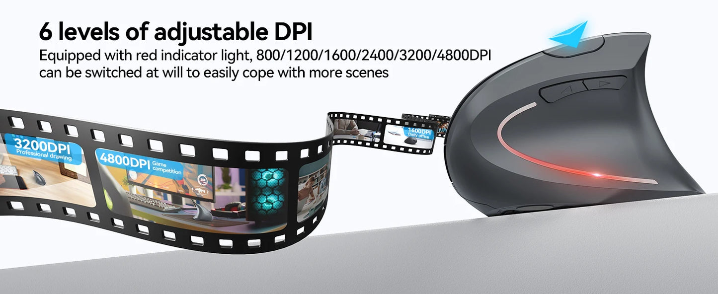 XIAOMI Ergonomic Mouse Wireless Bluetooth