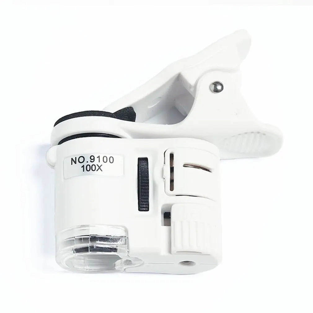 Magnifier 100X Mini Microscope Mobile Phone