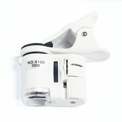 Magnifier 100X Mini Microscope Mobile Phone