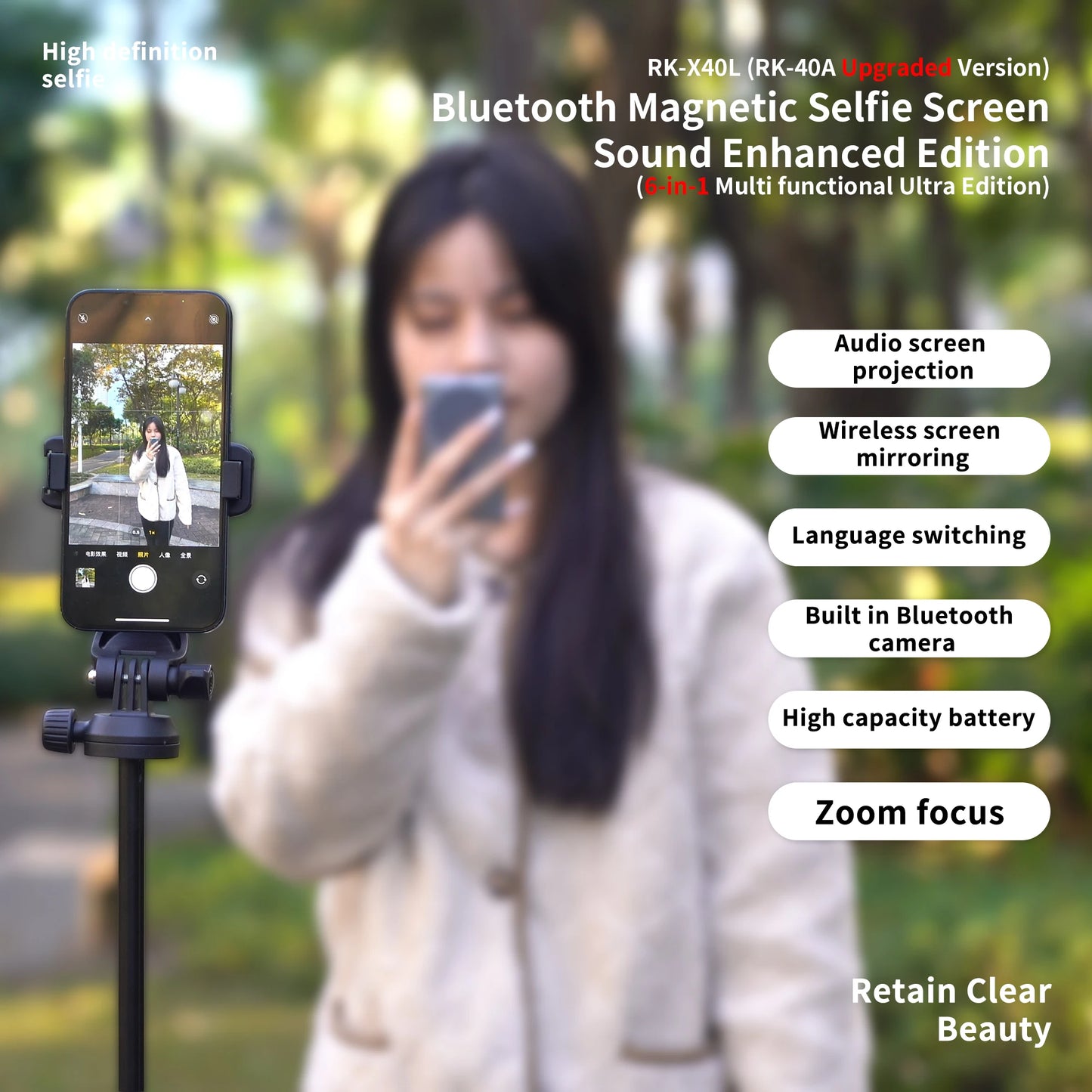 Magnetic Cell Phone Monitor Screen