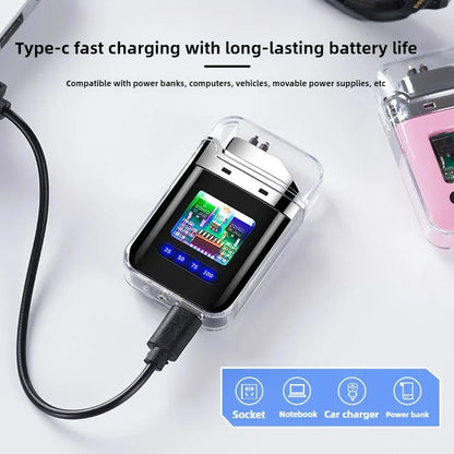 Electric Double Arc USB Rechargeable Lighter Plasma