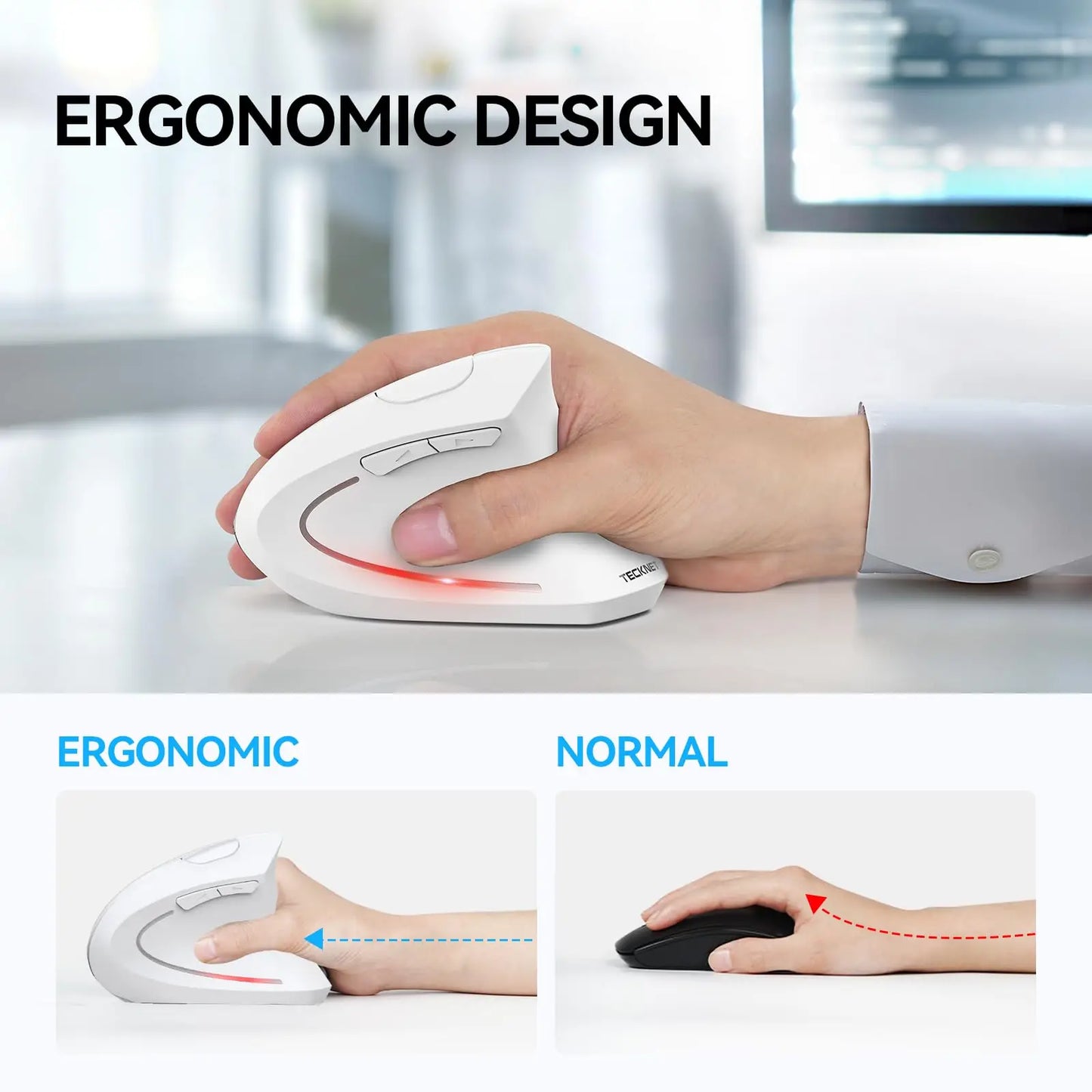 XIAOMI Ergonomic Mouse Wireless Bluetooth