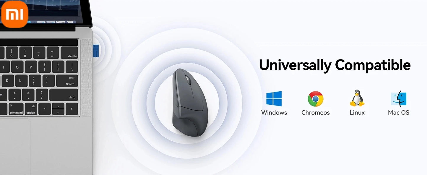 XIAOMI Ergonomic Mouse Wireless Bluetooth